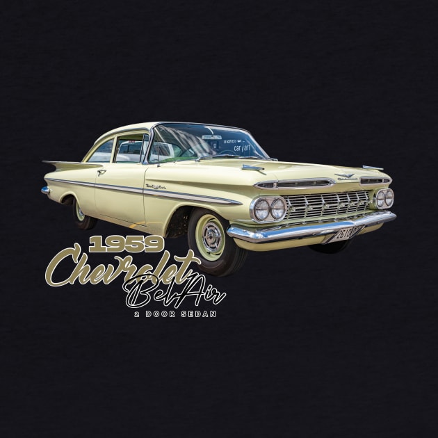 1959 Chevrolet Bel Air 2 Door Sedan by Gestalt Imagery